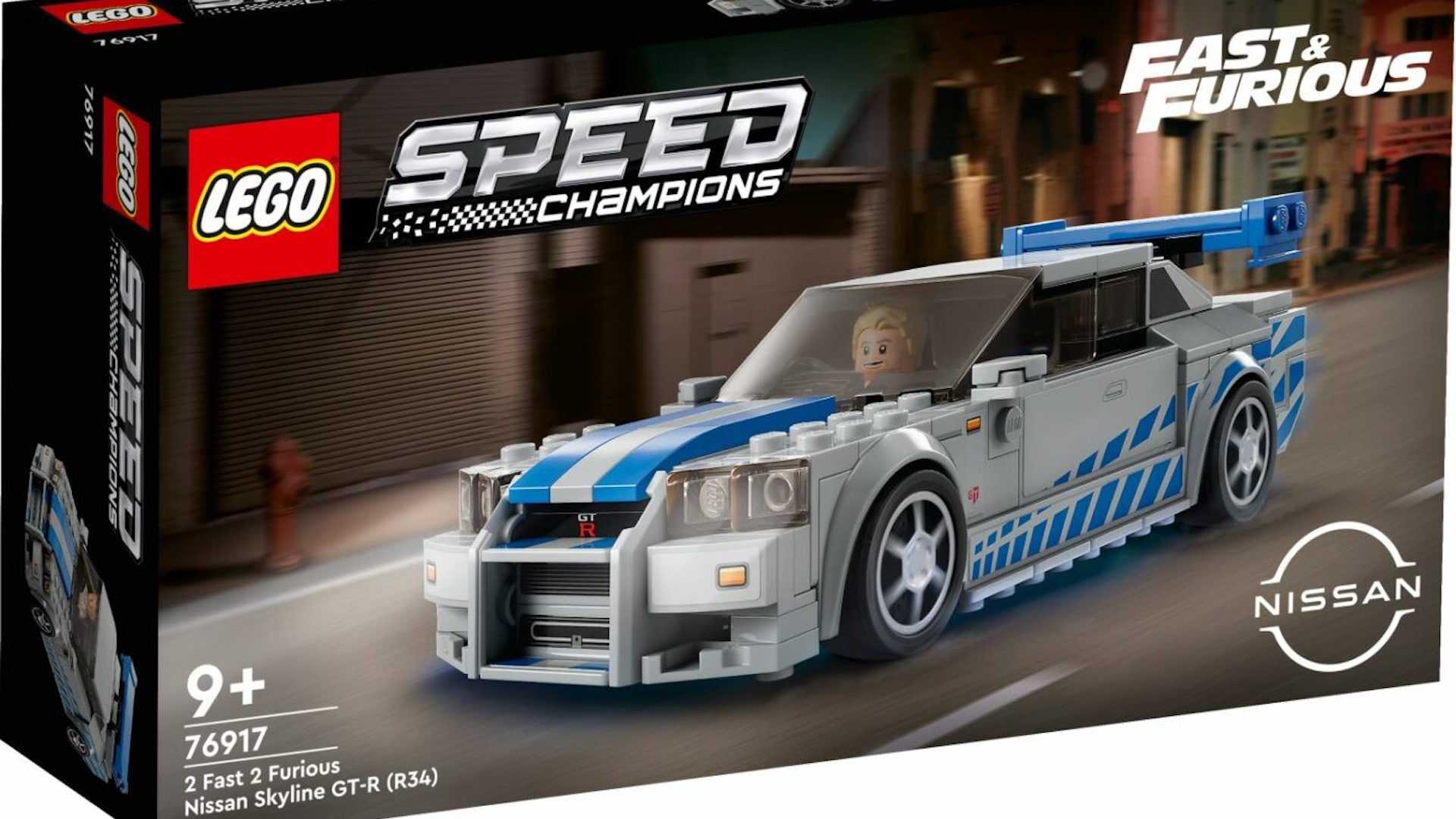 Lego nissan skyline r34