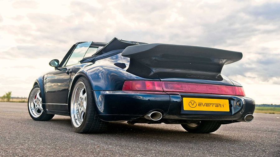 Everrati帶來電動版本的964世代　Porsche 911 Cabriolet