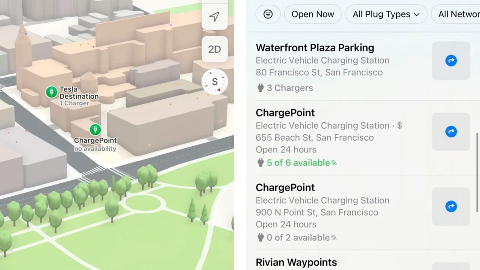 Apple Maps Ev Chargers